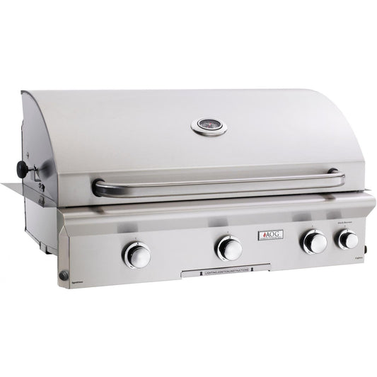 American Outdoor Grill T-Series 30-Inch 3-Burner Built-In Natural Gas Grill With Rotisserie - 30NBT