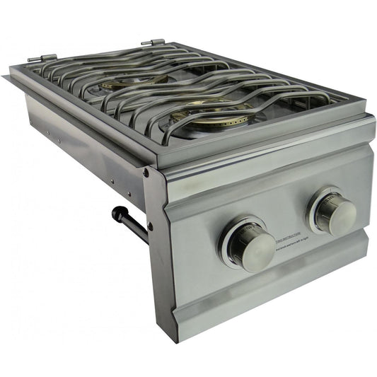 RCS Built-In Double Side Burner - Natural Gas - RDB1