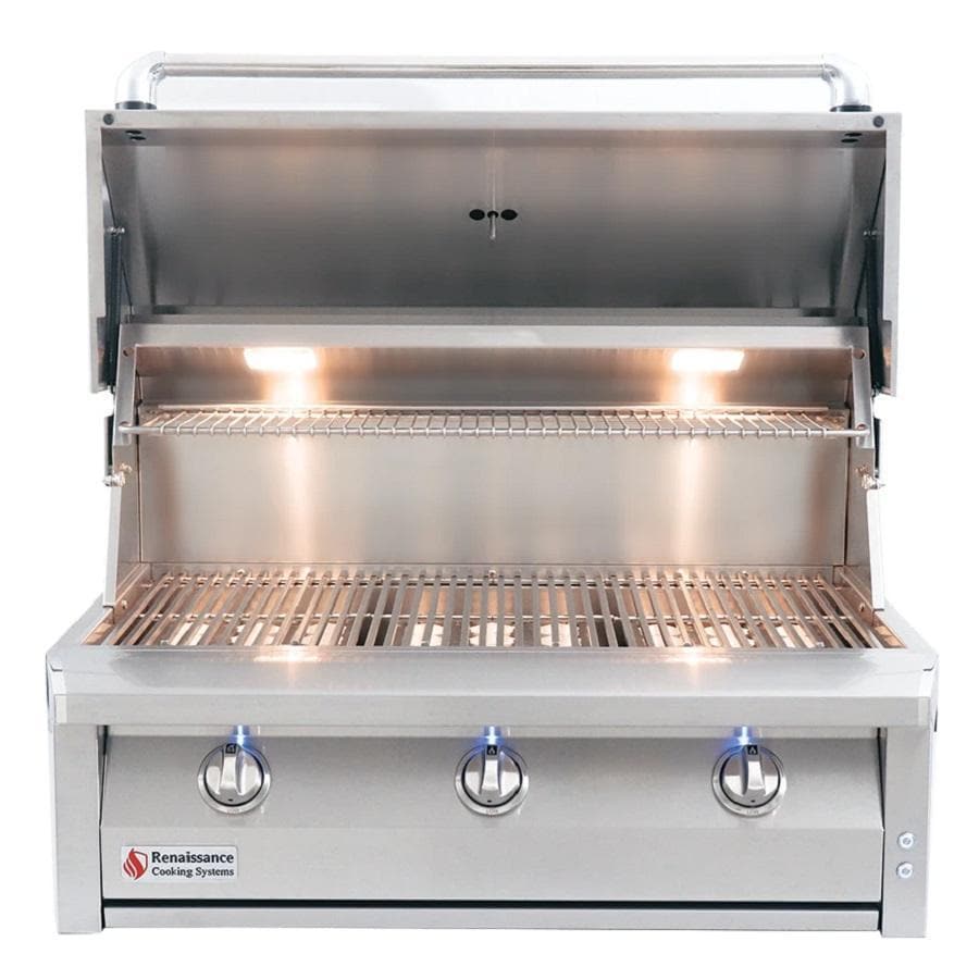 American Renaissance Grill 36-Inch 3-Burner Built-In Propane Gas Grill - ARG36 LP
