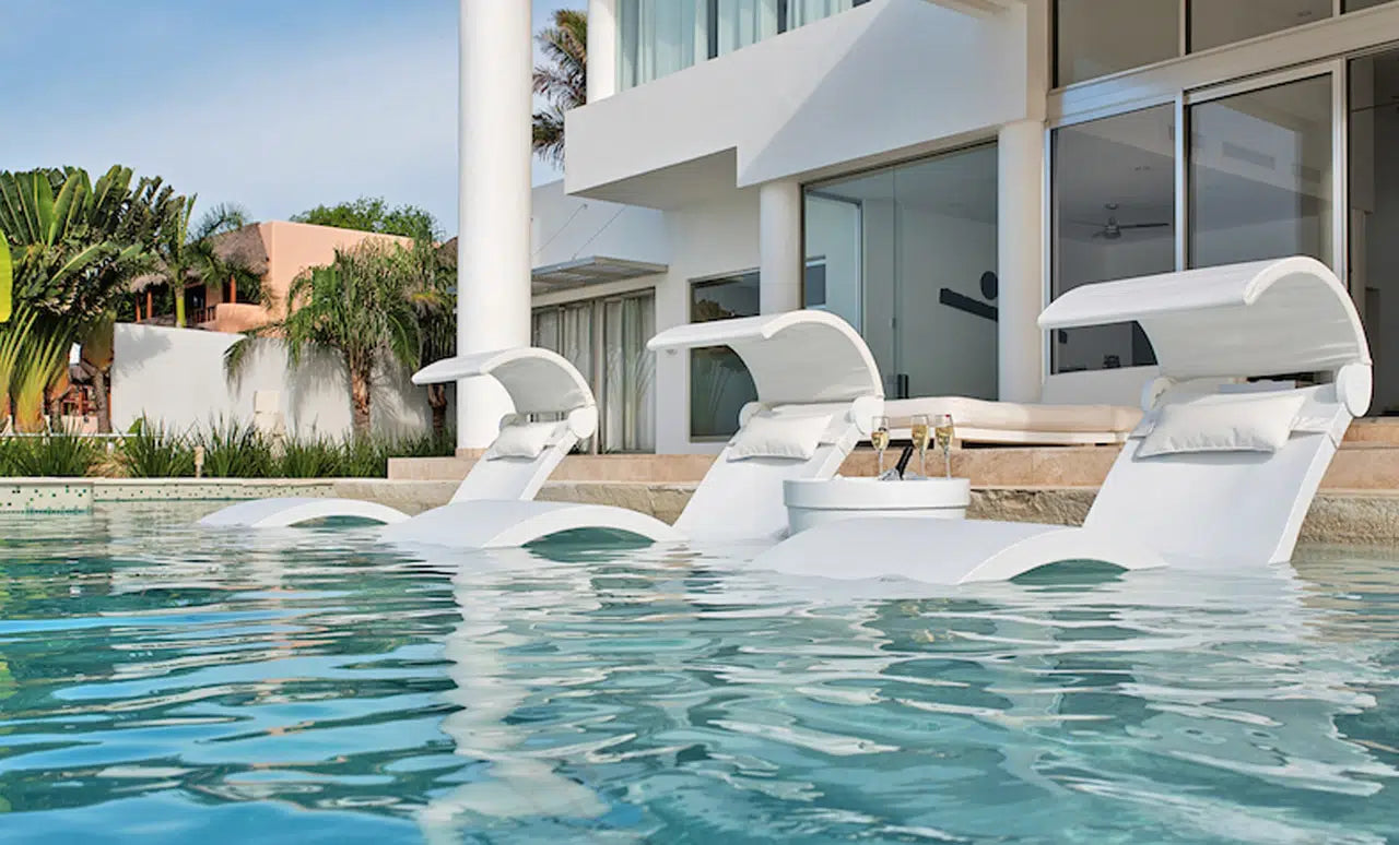 Ledge Lounger - In-Pool Signature Chaise Deep - LLSGCD