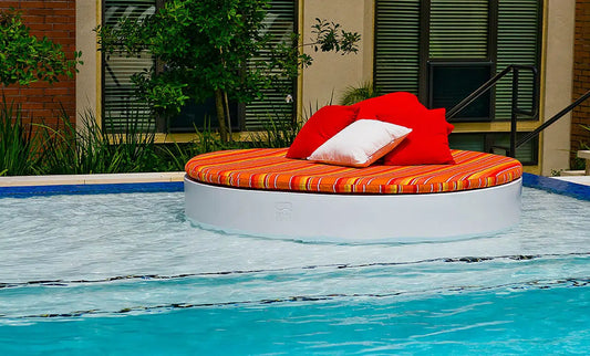 Ledge Lounger - In-Pool  Signature Round Sunbed- LL-SG-SB-6RD