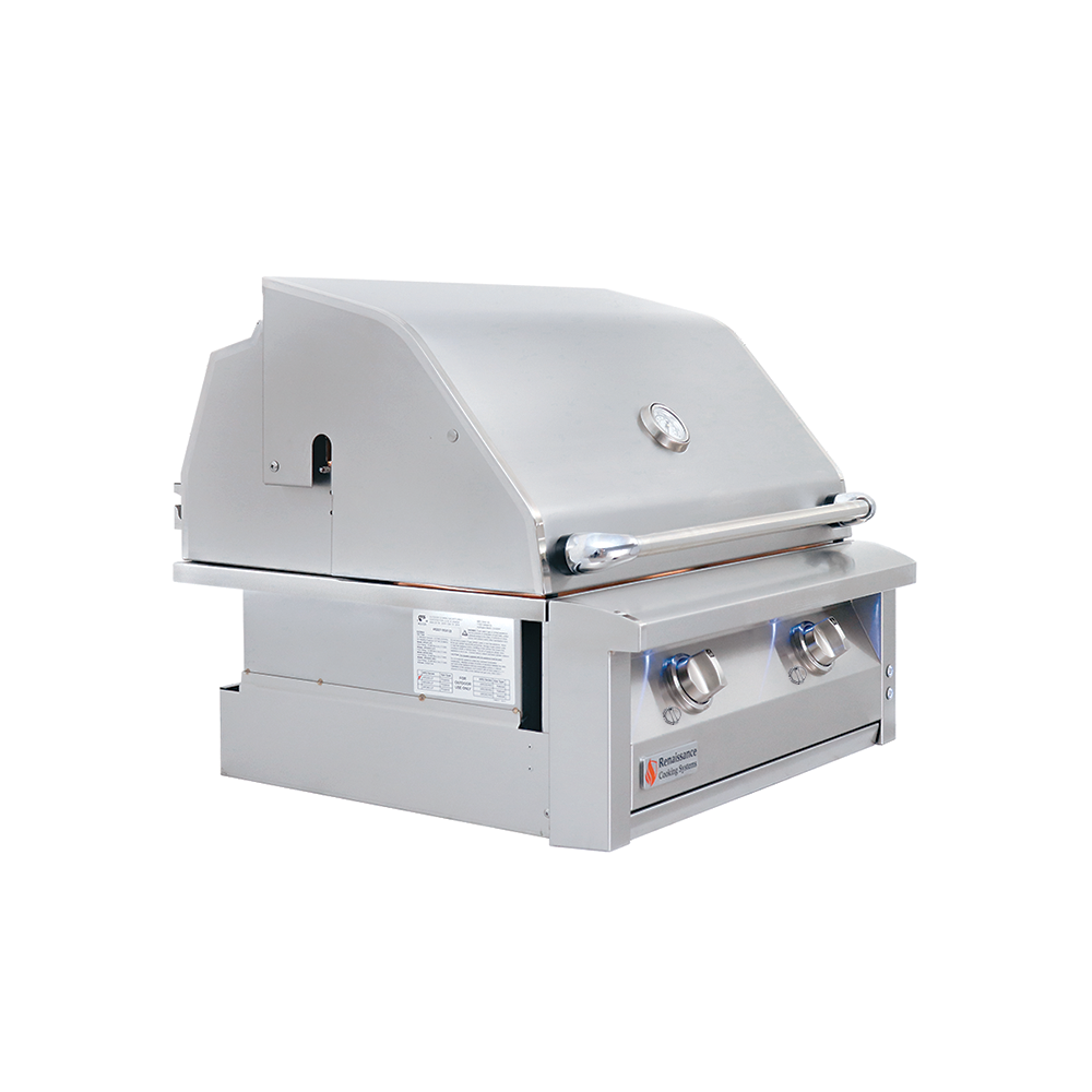 American Renaissance Grill 30-Inch 2-Burner Built-In Propane Gas Grill - ARG30 LP