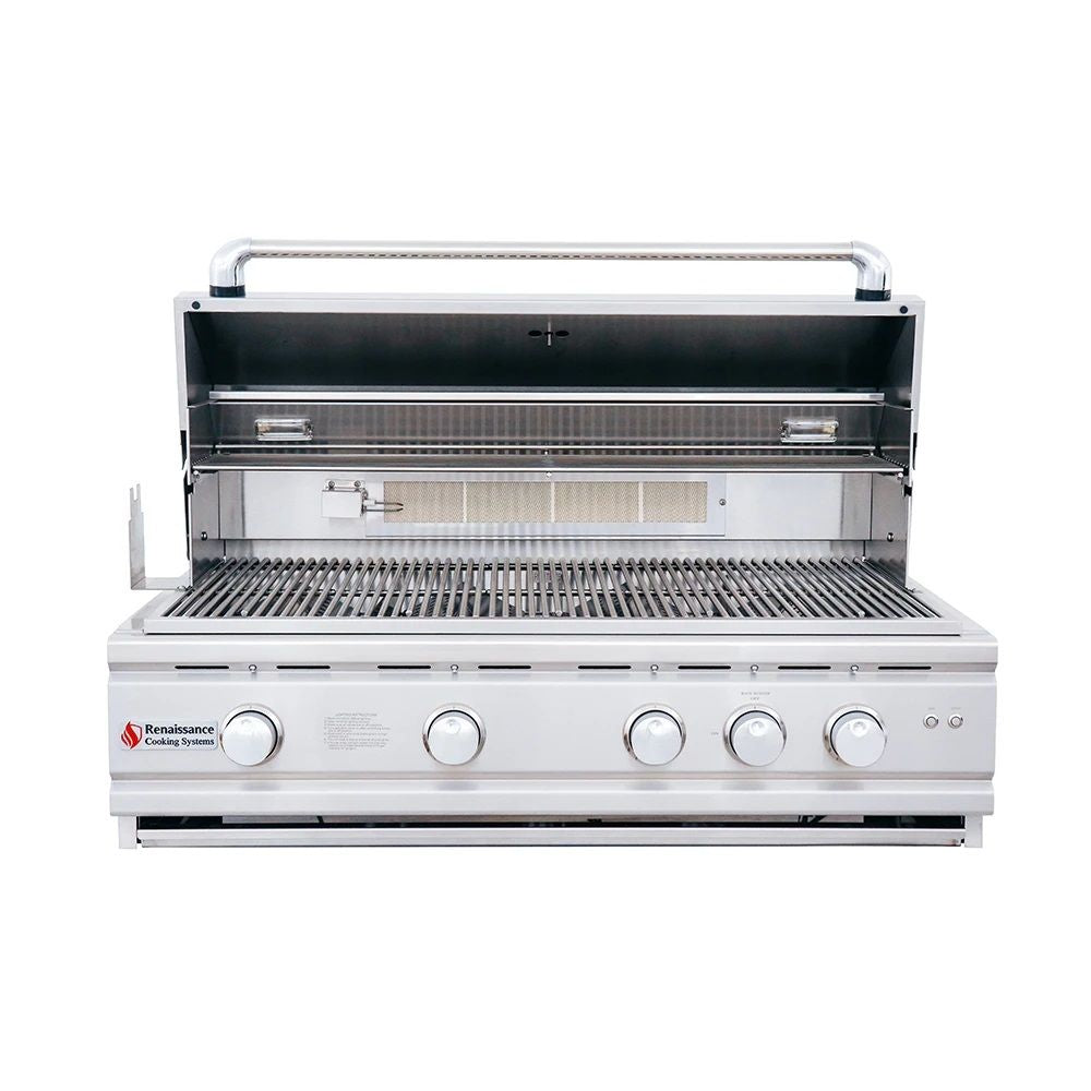 RCS Cutlass Pro 38-Inch Built-In Natural Gas Grill - RON38A