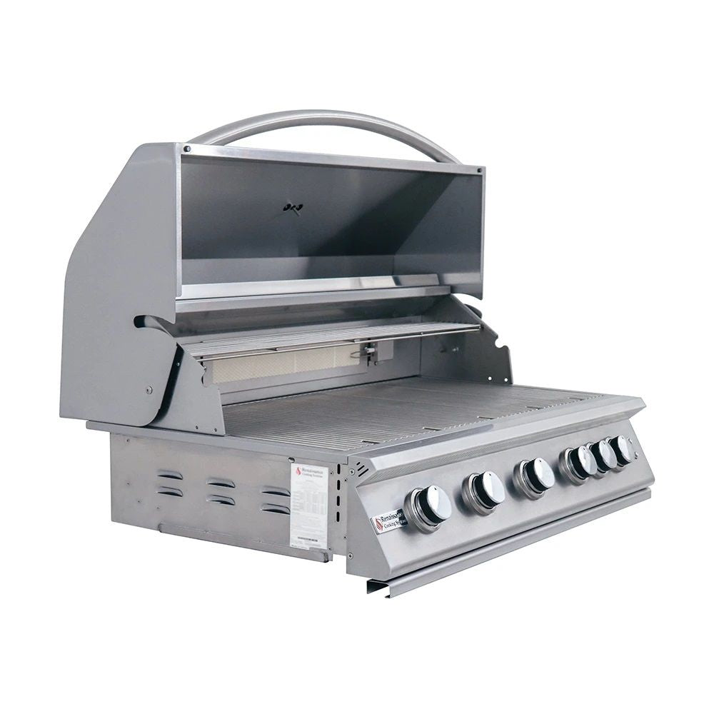 RCS Premier Series 40-Inch 5-Burner Built-In Propane Gas Grill With Rear Infrared Burner - RJC40ALP